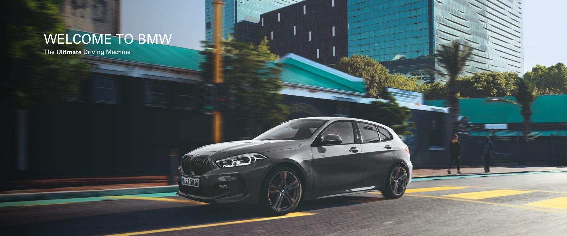 Welcome to BMW. The Ultimate Driving Machine.