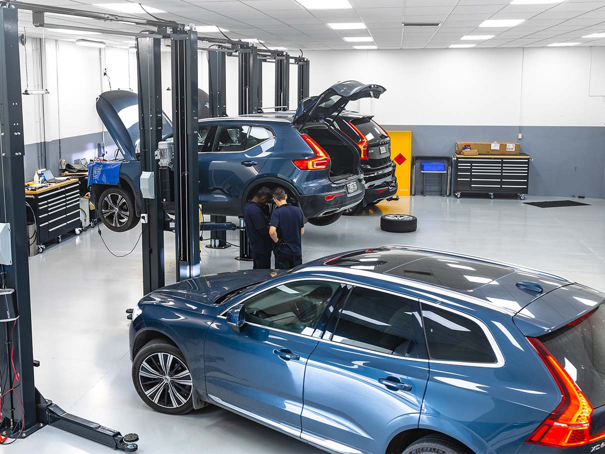 Volvo cars christchurch service garage