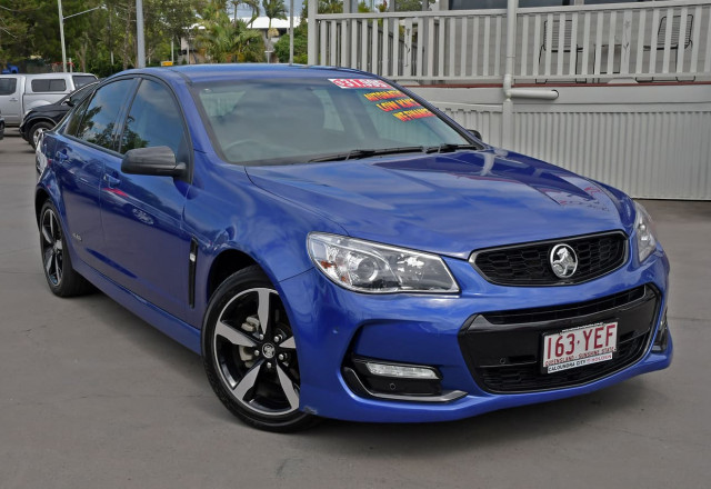 2016 Holden Commodore VF Series II MY16 SV6 Black Sedan