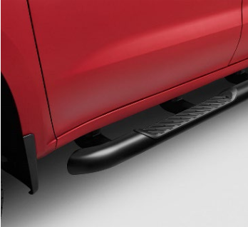 Black Round Side Steps