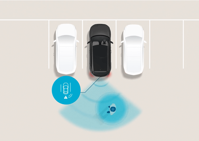 Parking Collision – Avoidance Assist Reverse (PCA-R) Image