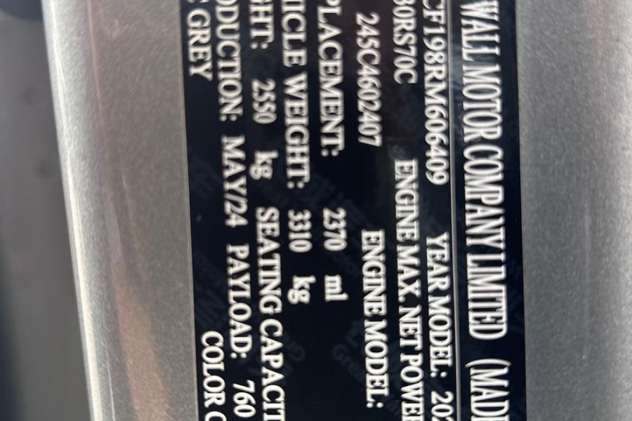 2024 GWM Cannon Alpha P05 Ultra Ute Image 24