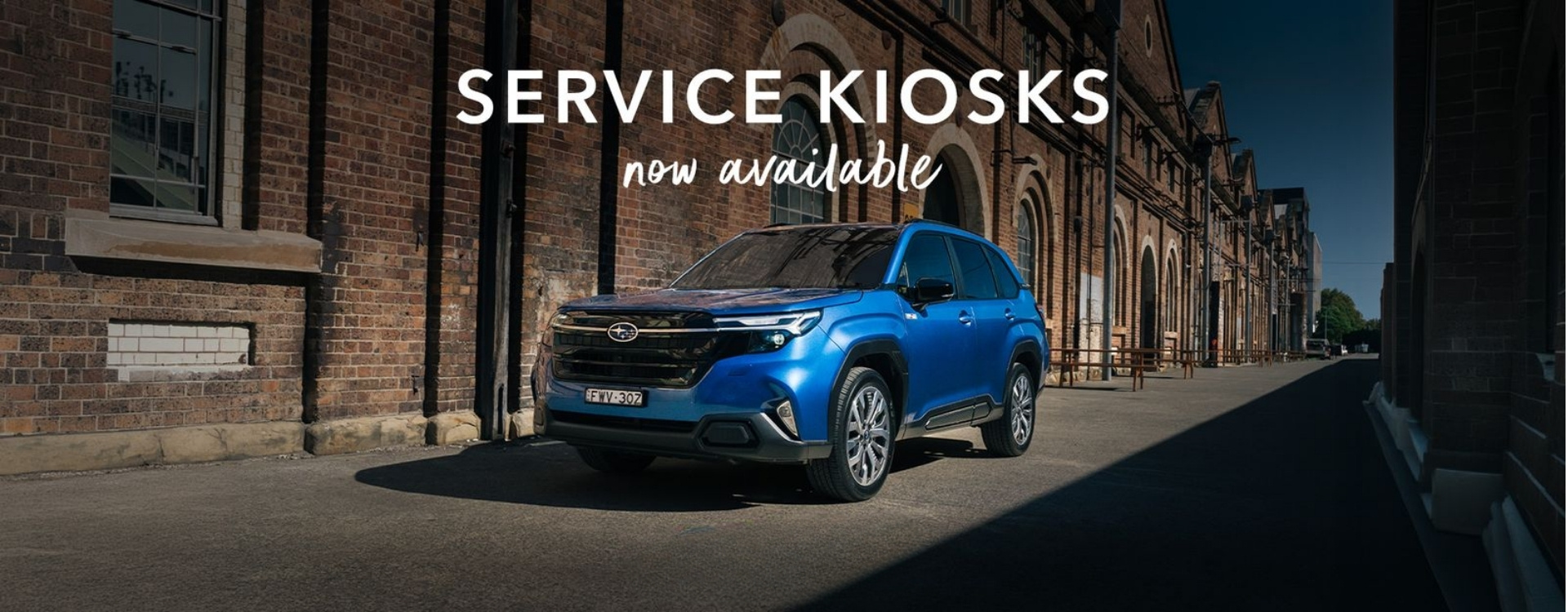 Service Kiosk at Subaru Sydney City