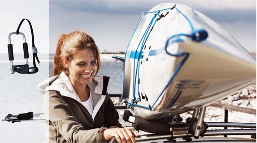 Kayak cradle, folding