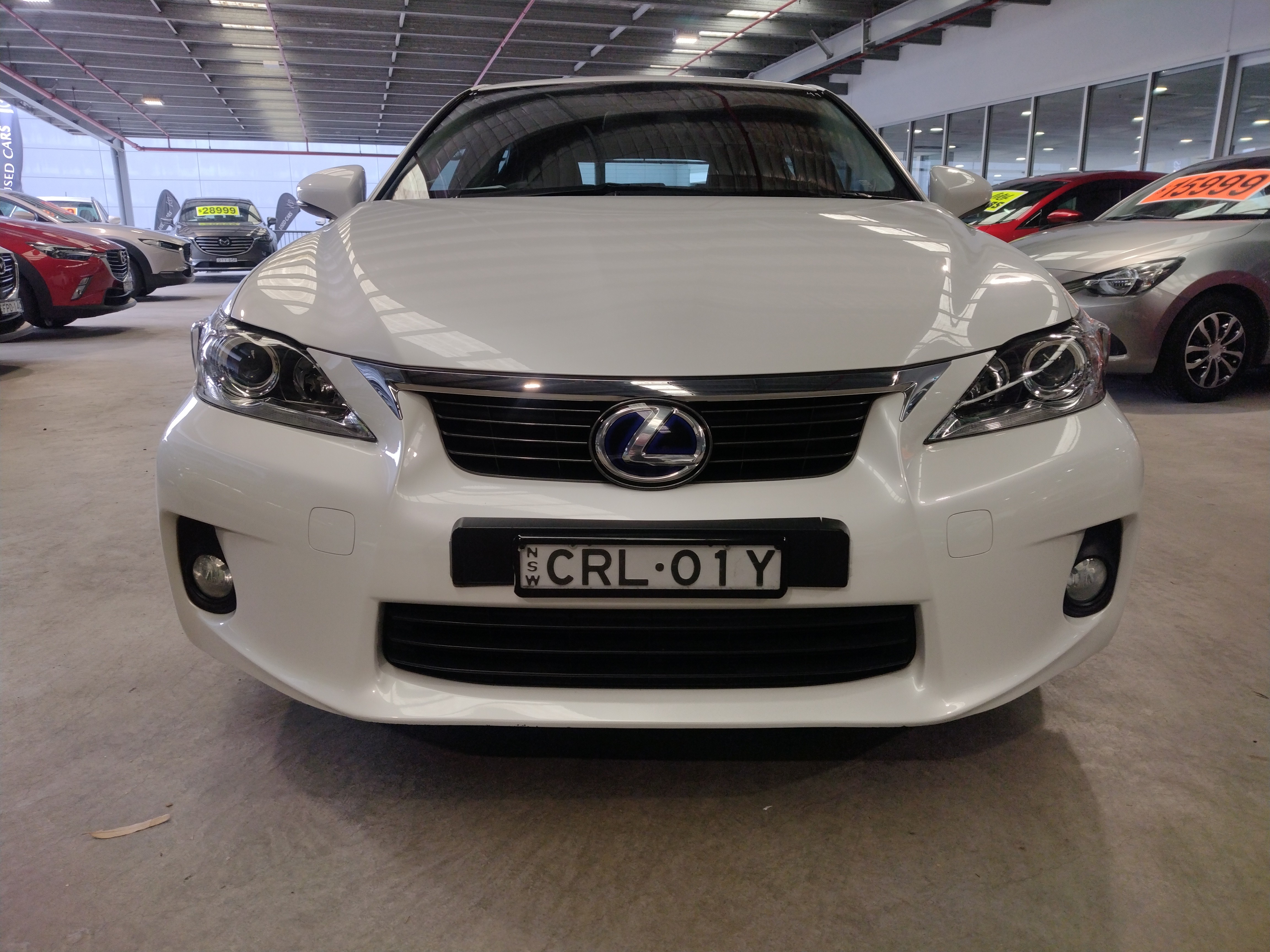 2013 Lexus CT ZWA10R CT200h Luxury Hatch Image 8