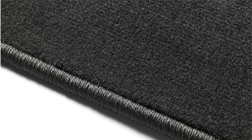 Textile interior cabin floor mats