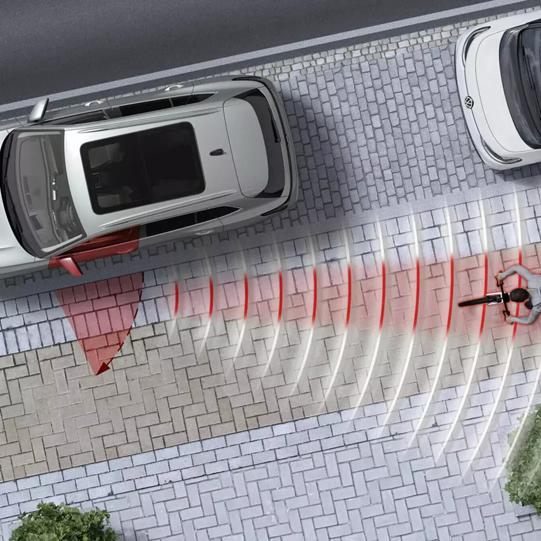 Gives you a heads-up if something's coming Exit Warning System Image