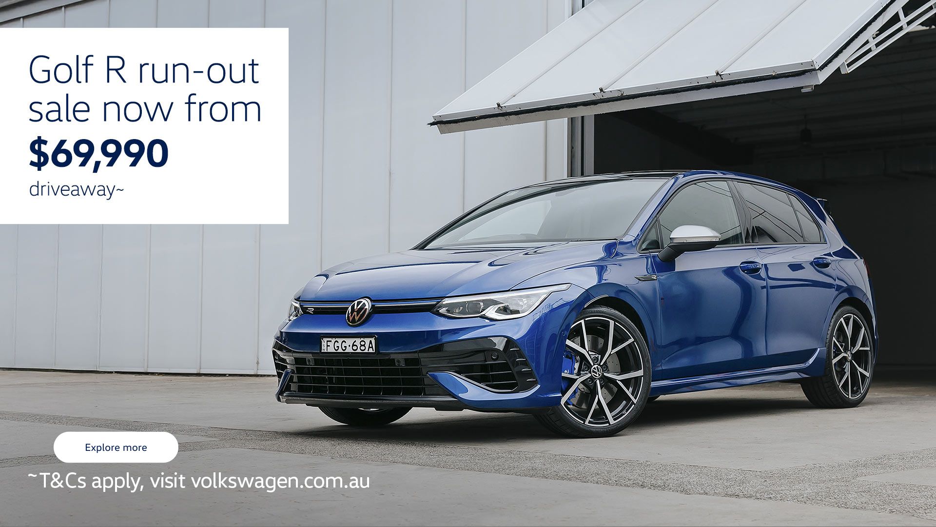 Golf R run-out sale