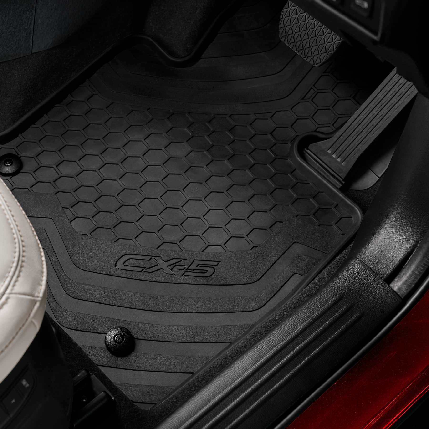Rubber floor mats