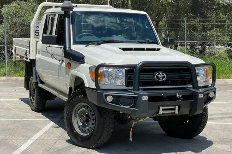 2017 Toyota Landcruiser VDJ79R Workmate Double Cab Cab chassis