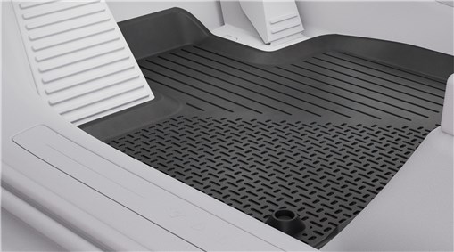 All-weather interior cabin floor mats