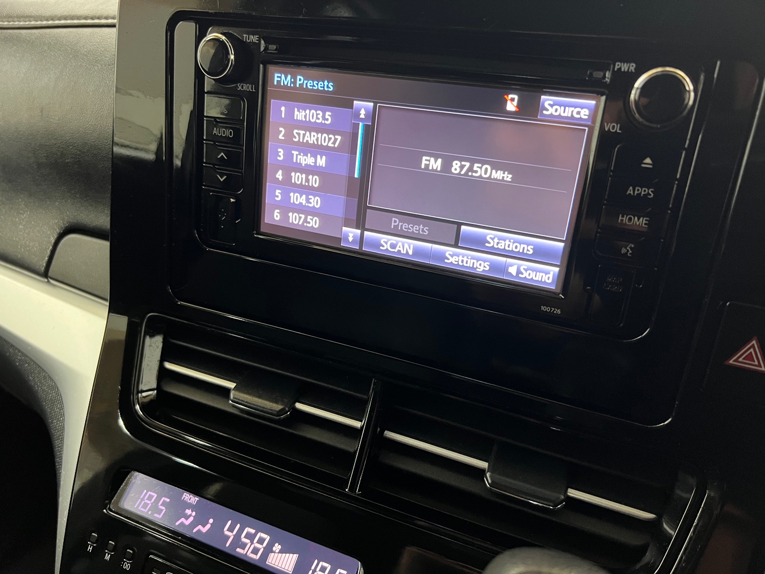 2018 Toyota Tarago ACR50R GLI Wagon Image 19