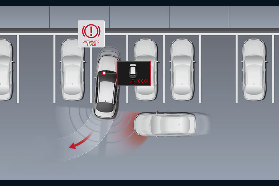 Rear Cross Traffic Collision Avoidance Assist