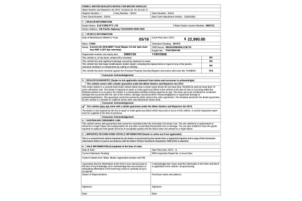 2018 Ford Everest UA Trend SUV Image 17