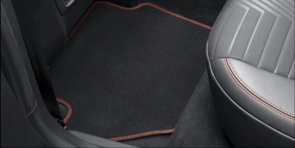 Mats - Carpet Premium Velour - Red Stitch - Rear Only