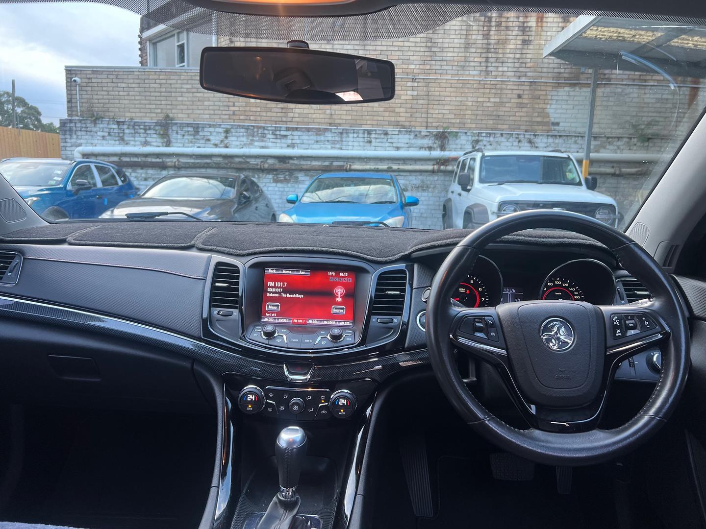 2016 Holden Commodore VF Series II SV6 Black Sedan Image 8