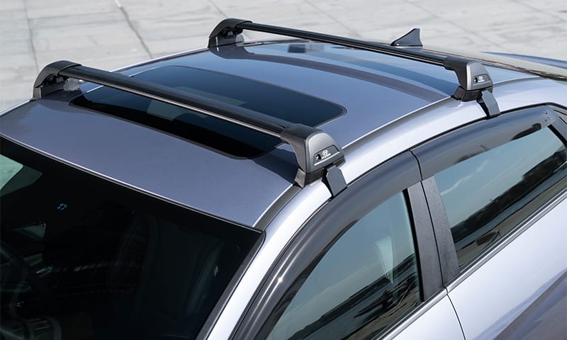 Hyundai genuine roof racks - flush 