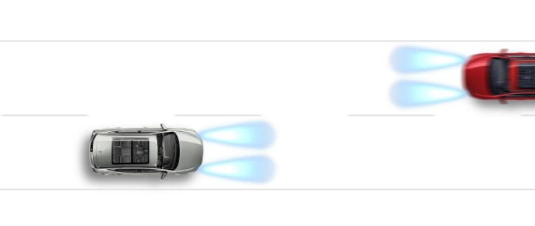 intelligent high beam control