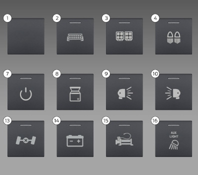 Switch Bank Accessory - Custom Switches