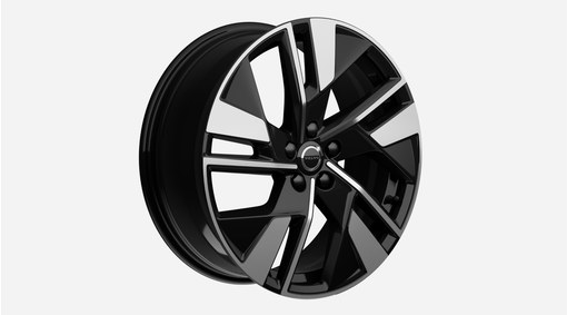  19" 5-Double Spoke Glossy Black Diamond Cut- 1299