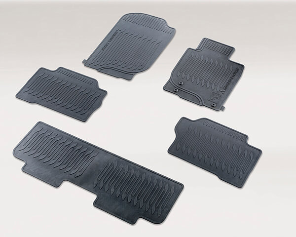 Rubber mat set - front and rear