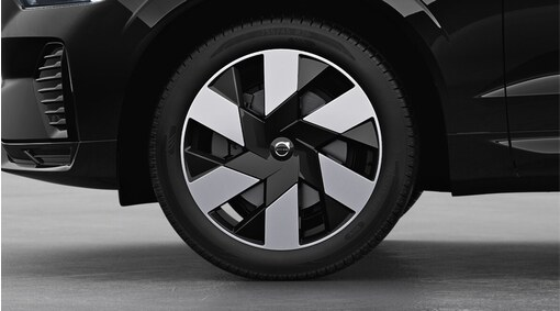  20" 6-Spoke Black Diamond Cut - 1252