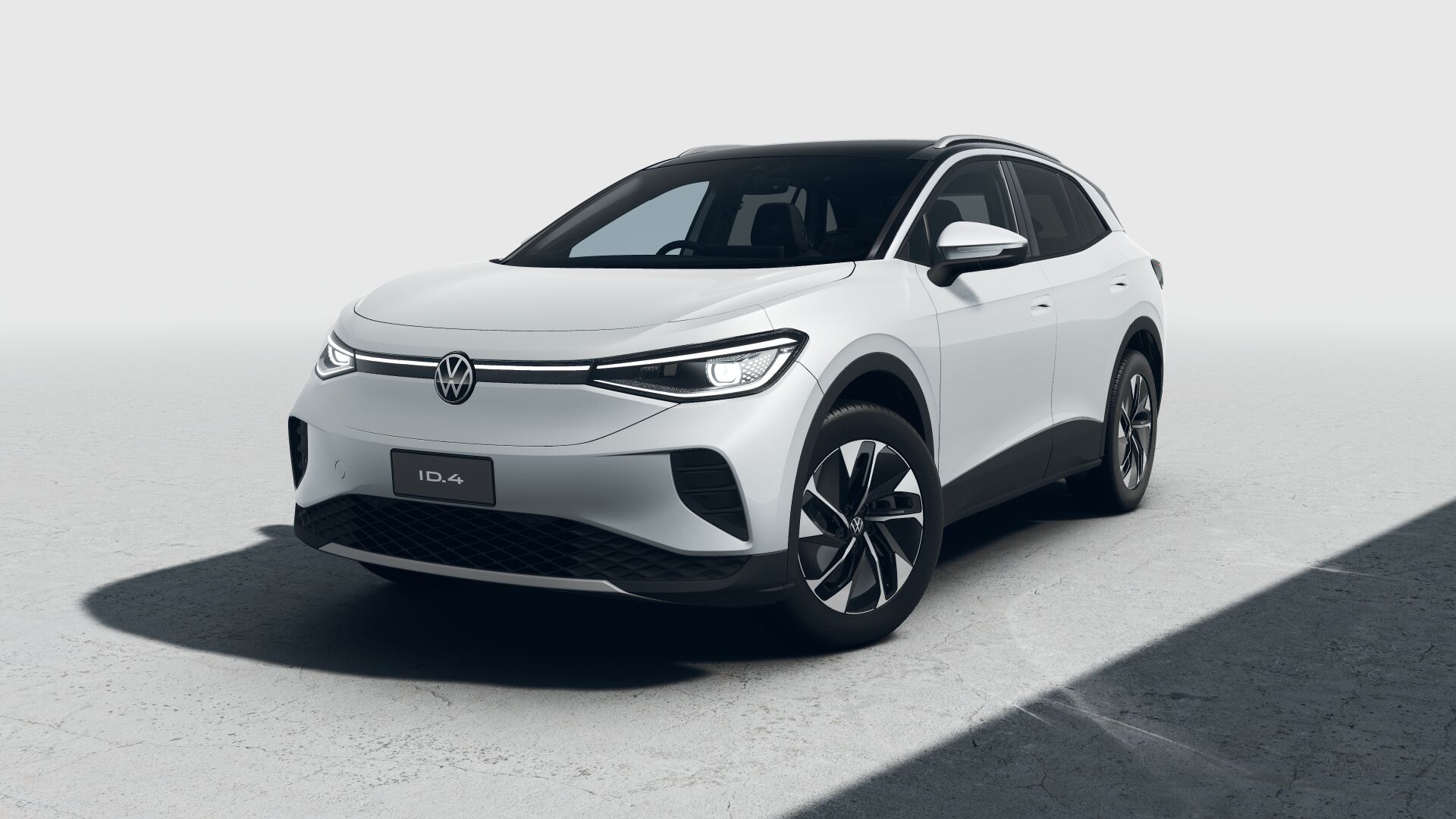 Glacier White Metallic Black