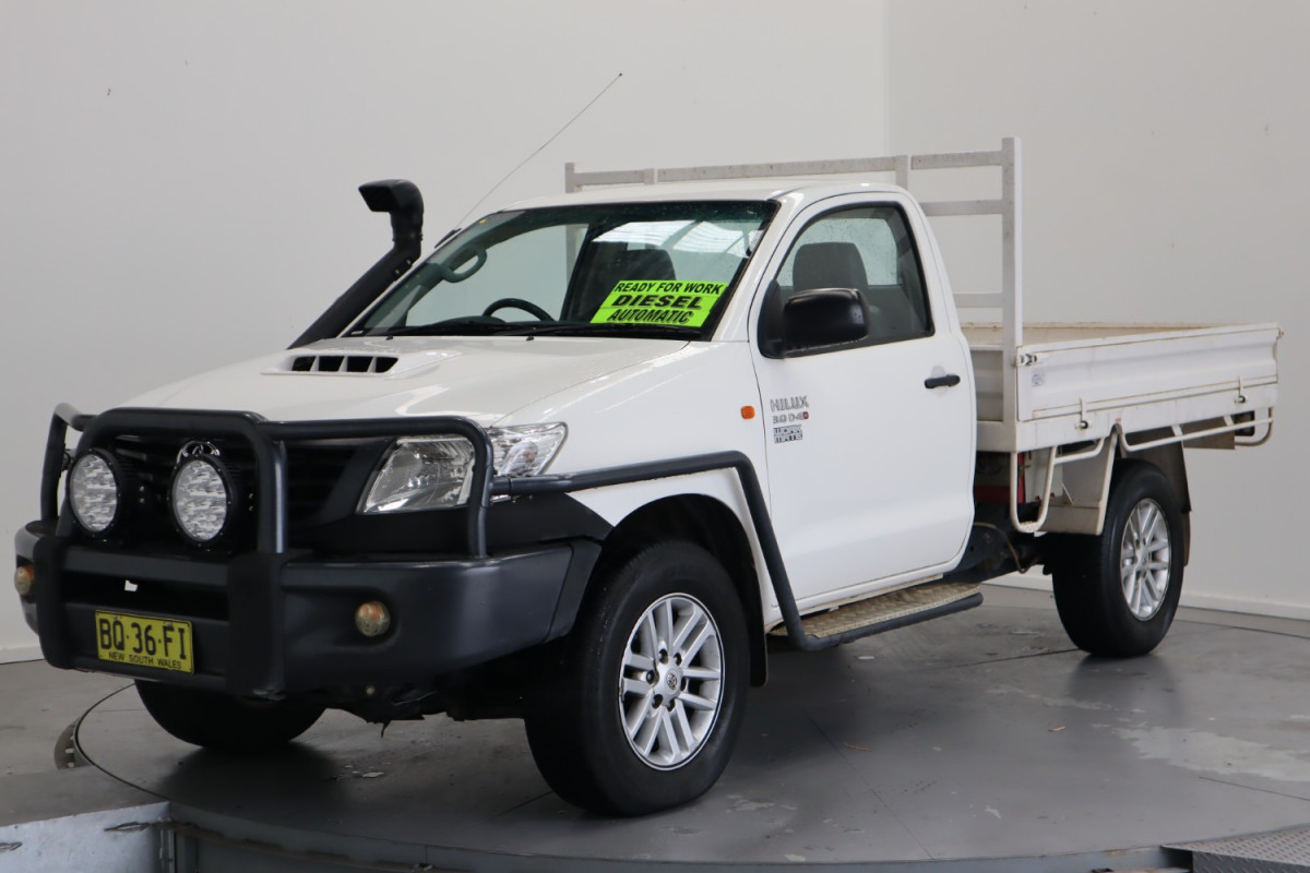 Used 2012 Toyota HiLux 4x4 Workmate 3.0L T1R 001 UA04590 Wilsons