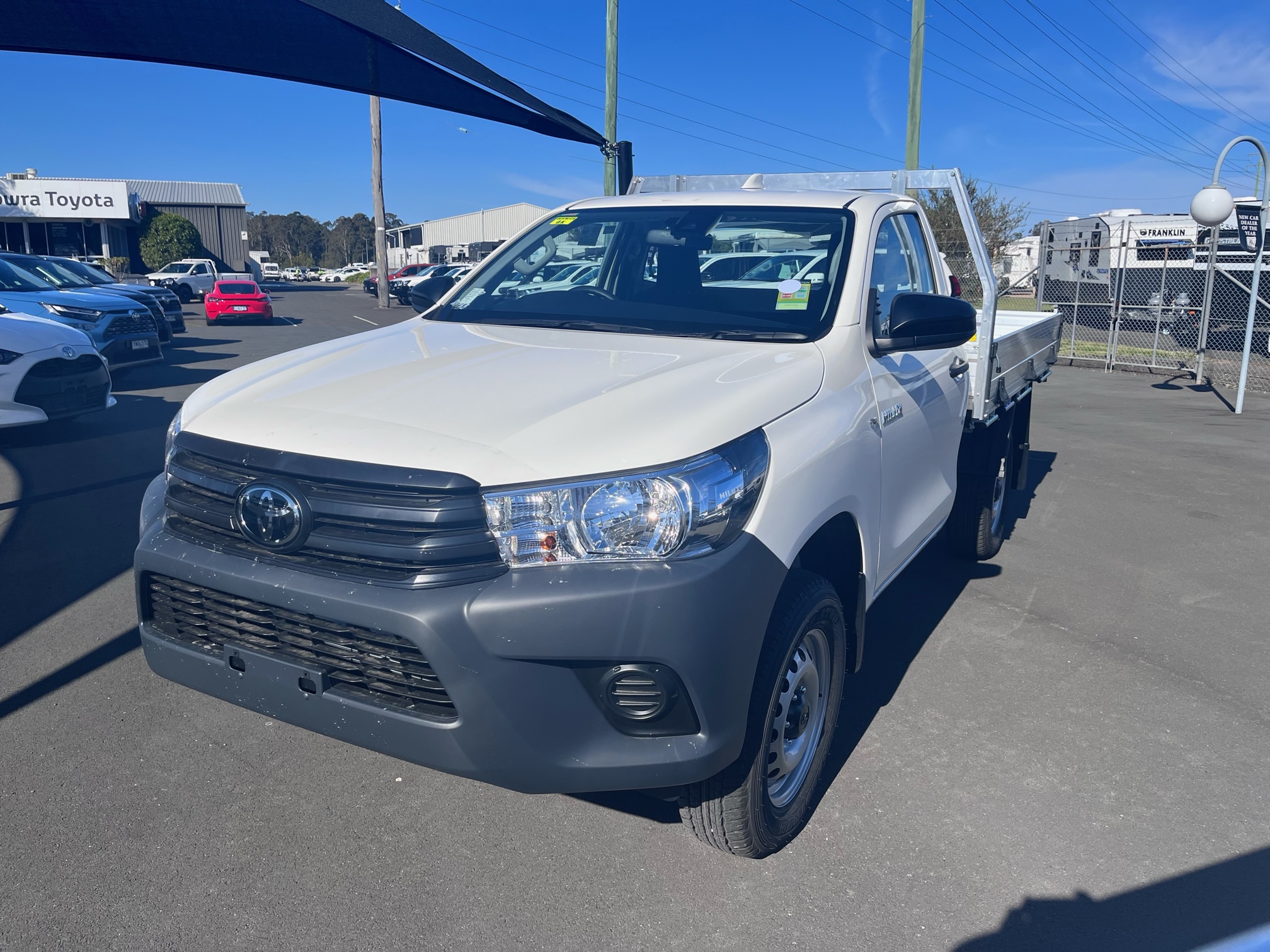 New 2023 Toyota HiLux WorkMate 4x2 Hi-Rider Single-Cab Cab-Chassis ...