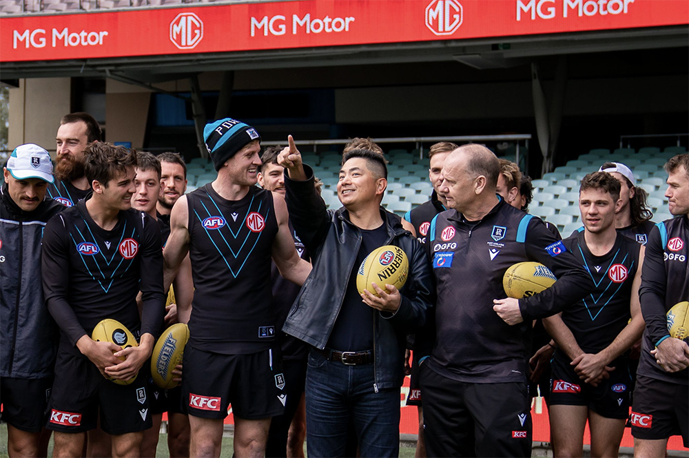 MG Port Adelaide Football Club Partnership