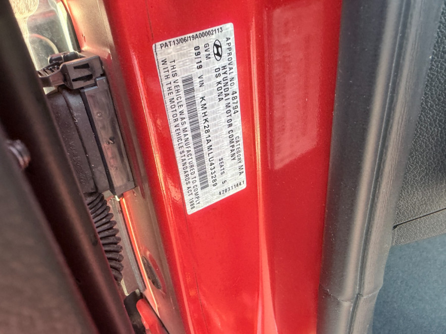 2019 MY20 Hyundai KONA OS.3 Active SUV Image 27