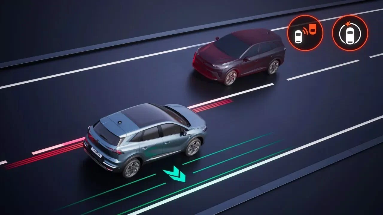 front detection with emergency trajectory correction# Image
