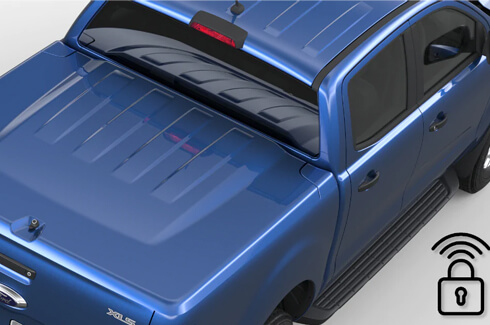 Tonneau Cover - Hard 1 Piece with Remote Locking