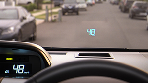 Prius V Head-Up Display