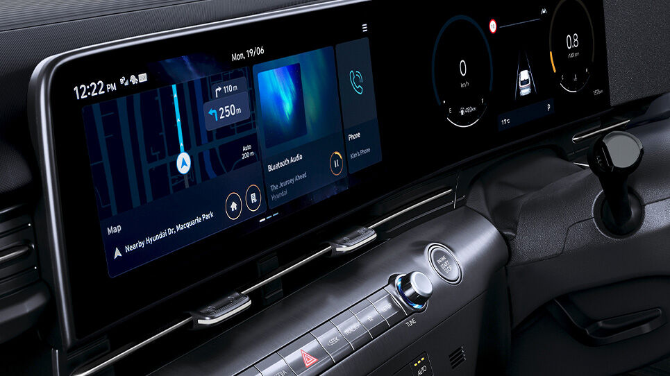 High tech driver-centric layout Image