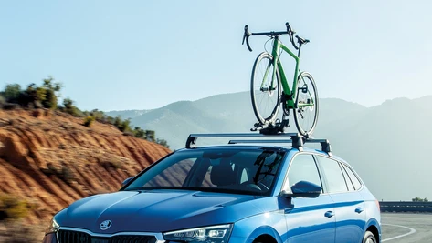 Roof racks with Bicycle carrier