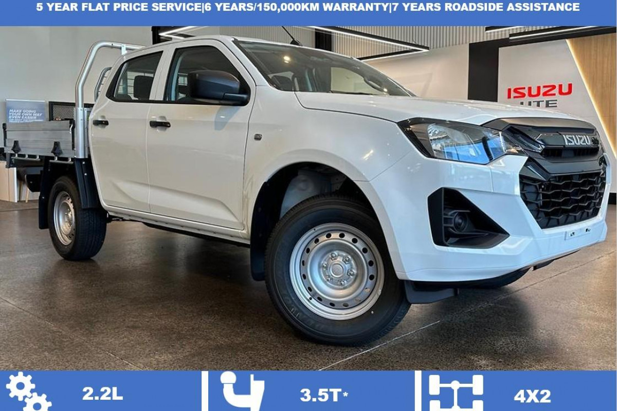 2026 MY25.5 Isuzu D-MAX RG SX High Ride Cab Chassis