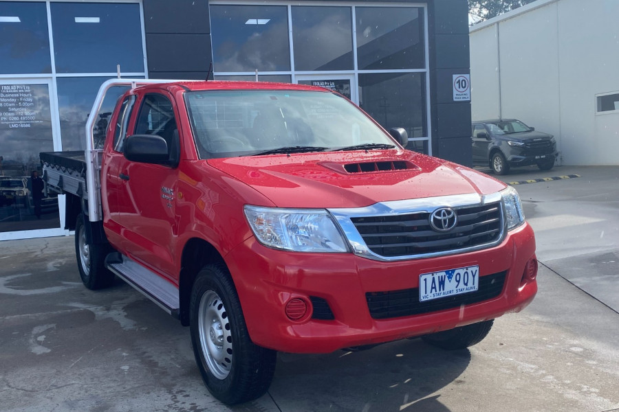 2013 MY12 Toyota HiLux KUN26R MY12 SR Cab chassis