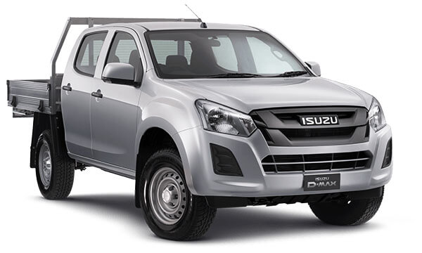 2019 Isuzu UTE D-MAX SX Crew Cab Chassis 4x4 Cab chassis