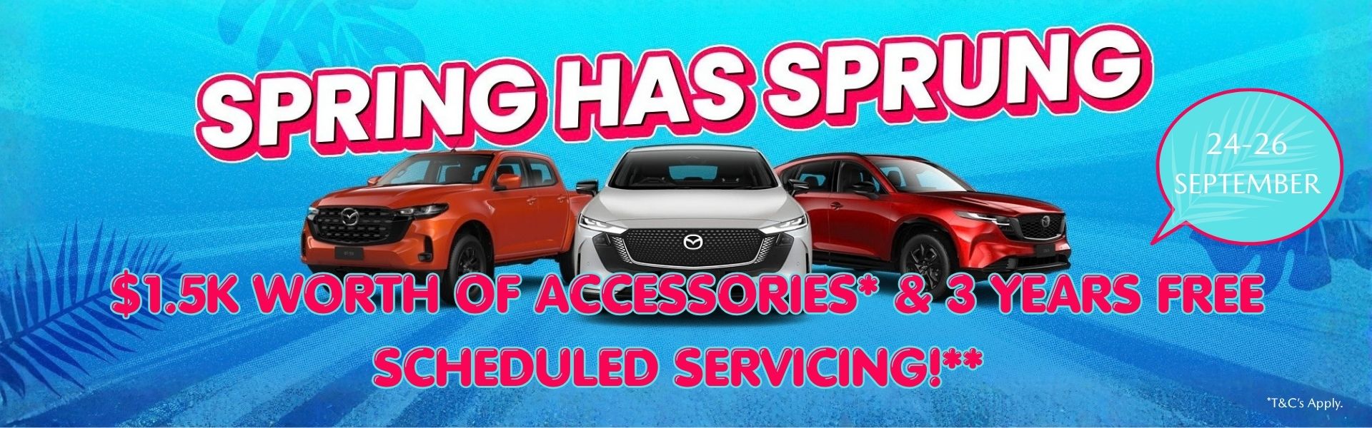 Fresh offers on New Mazda stock! 