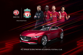MG announced Official Global Car Partner of Liverpool FC