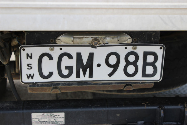 2012 Toyota HiLux TGN16R  Workmate Cab chassis - single cab