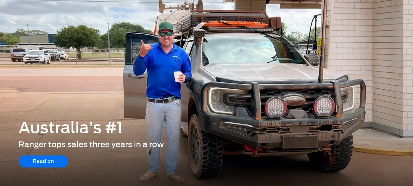 Australia's #1 Ranger tops sales three years in a row
