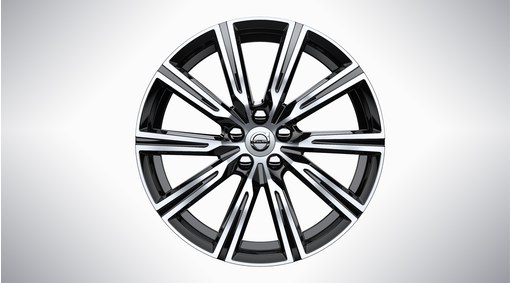 19&quot; 10-Spoke Black Diamond Cut - 1010