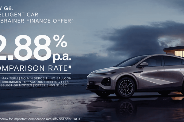 FINANCE OFFER ON XPENG NEW G6 RANGE 
