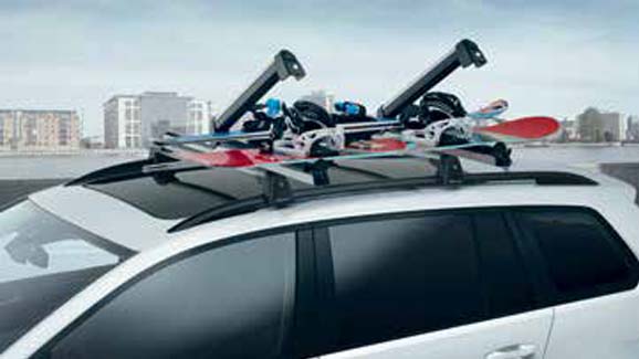 Comfort ski and snowboard holder