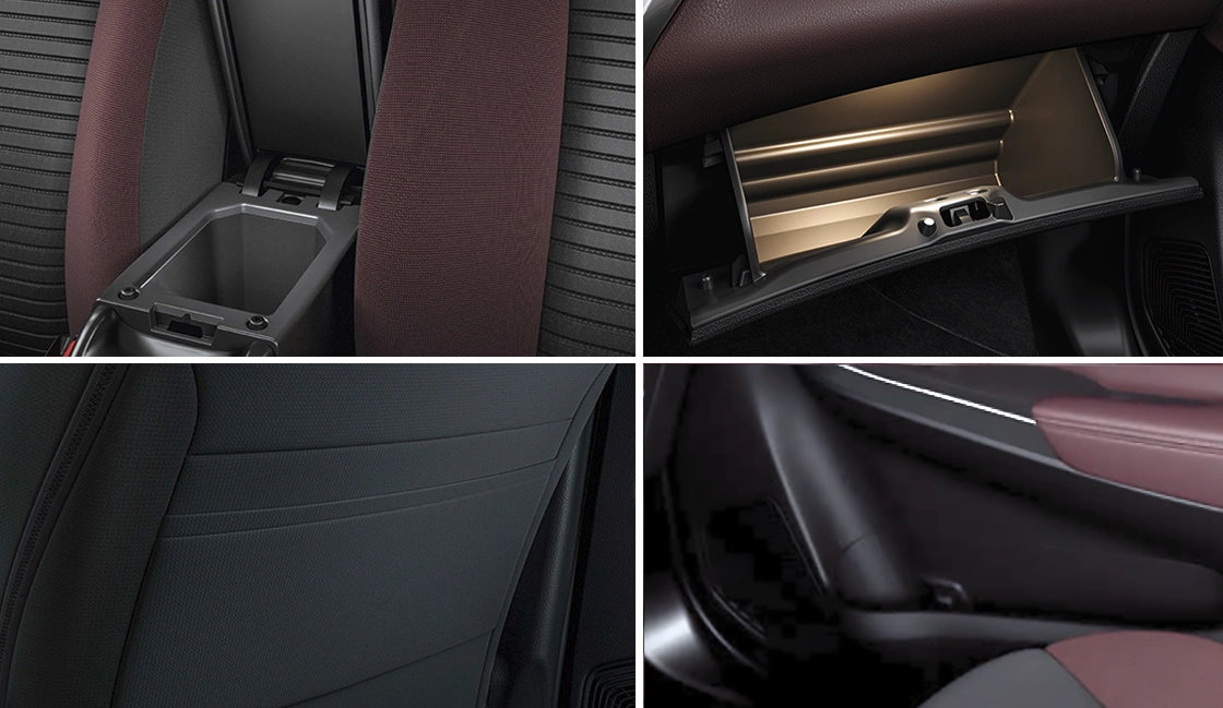Multiple storage amenities Image