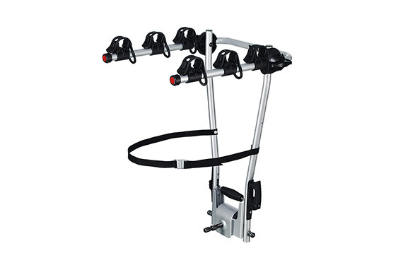 Express hang-on bicycle rack - on towbar - 3 bikes