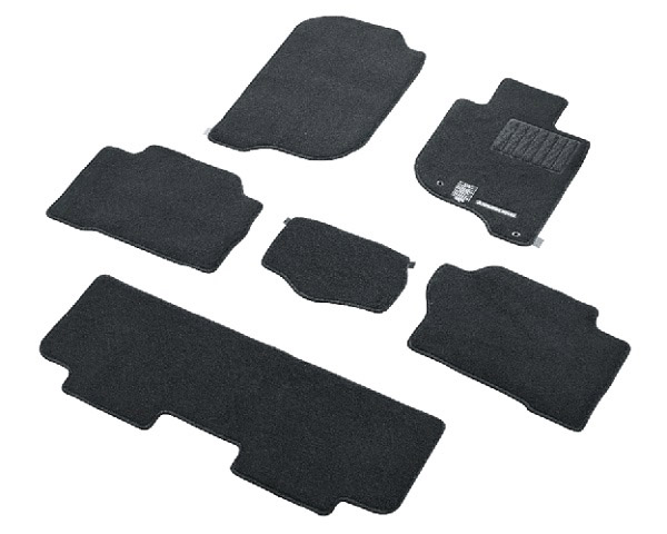 Carpet mat set - front and rear and 3rd row seats