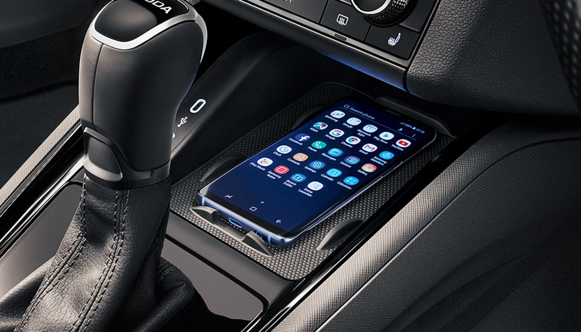 Kamiq Wireless Charging